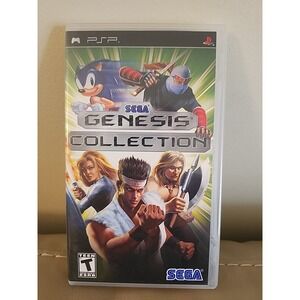 Sega Genesis Collection‎ - PlayStation Portable PSP - CIB Complete W/ Manual